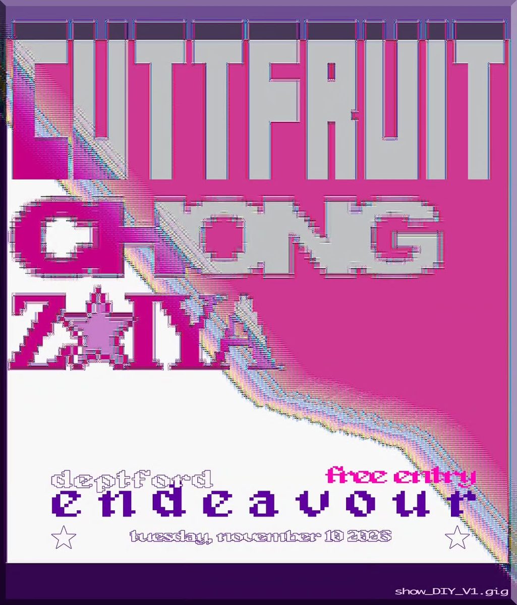 Cuttfruit, Chong & Zoiya at Endeavour — Endeavour, Tuesday, 10 November 2026