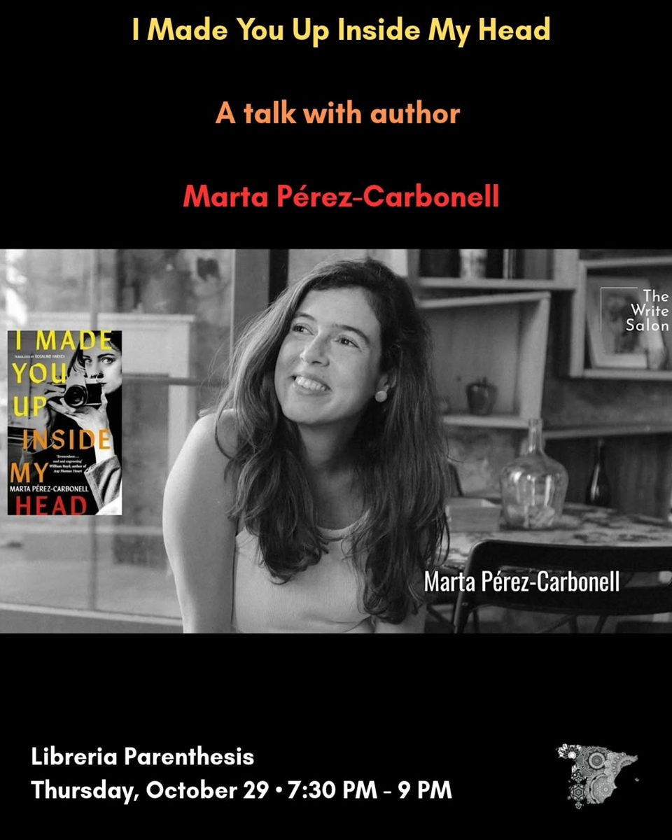 I Made You Up Inside My Head: Author Talk at Librería Parenthesis