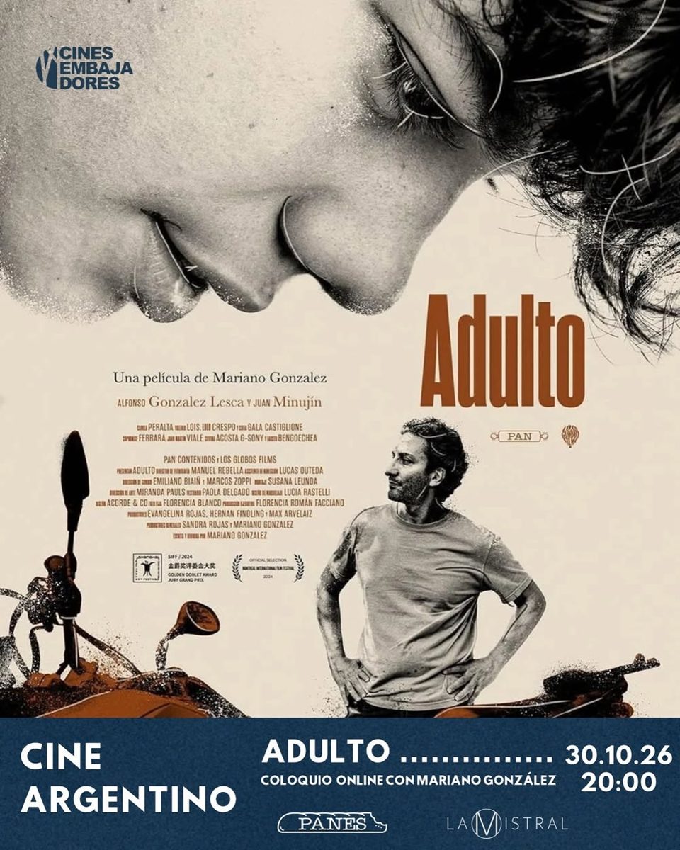 Adulto — screening at Cines Embajadores Río