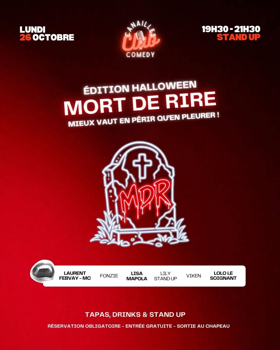 Canailles Comedy Club - Mort de Rire at Canailles