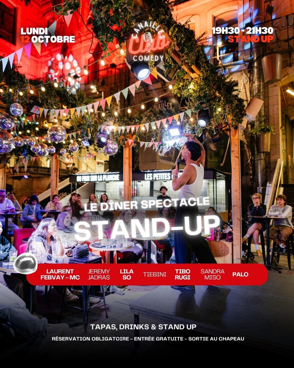 Canailles Comedy Club — Comedy — La Place des Canailles, Tuesday, 13 October 2026