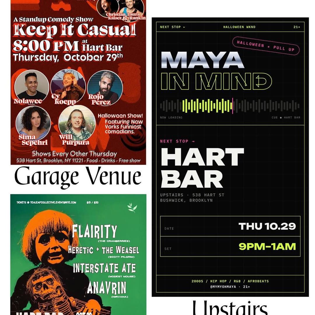 Keep It Casual Comedy at Garage Venue