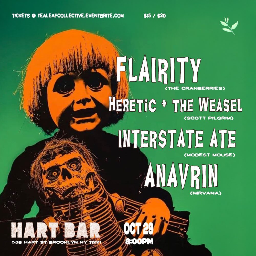 Tealeaf Covers Night at Hart Bar NYC