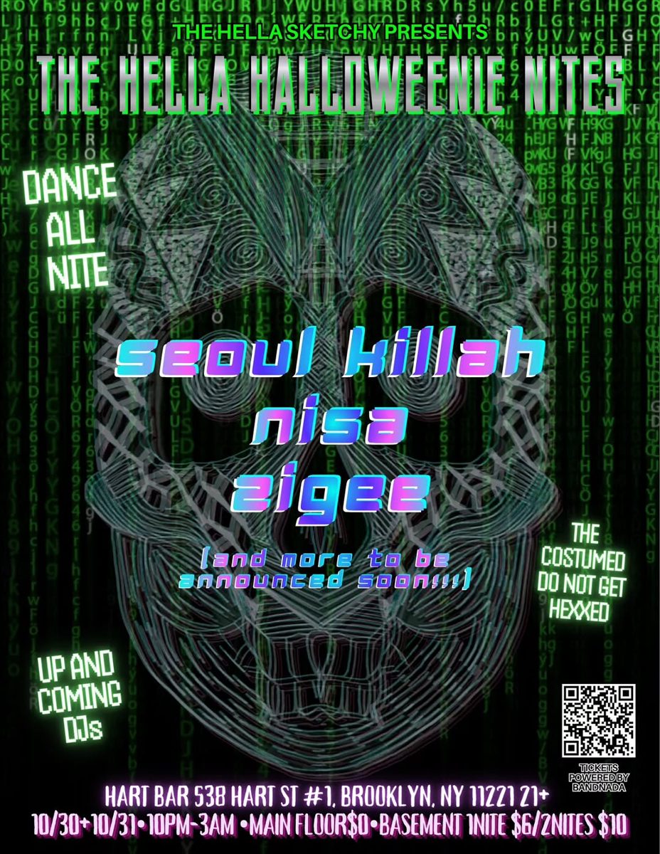 Hella Halloweenie Nites at Hart Bar