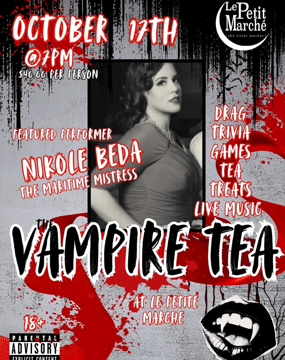 Vampire Tea with Nikole Beda at Le Petite Marché
