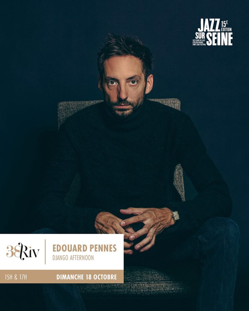 Django Afternoon – Edouard Pennes Duo at 38Riv Jazz Club