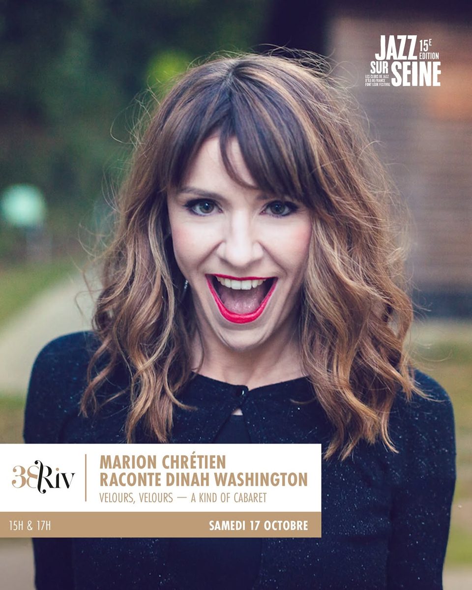 Marion Chrétien – Dinah Washington Tribute at 38Riv Jazz Club