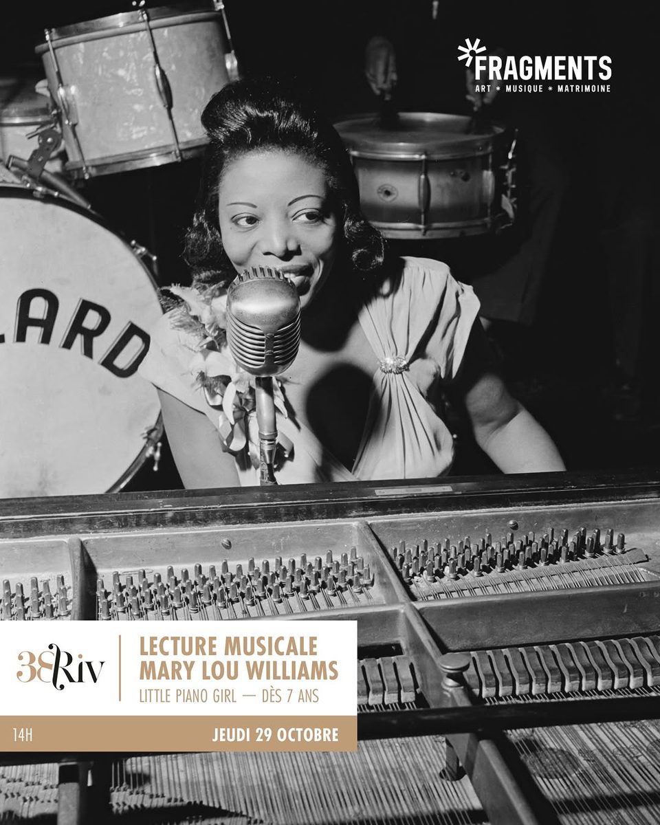 Mary Lou Williams, Little Piano Girl — 38Riv Jazz Club, Thursday, 29 October 2026