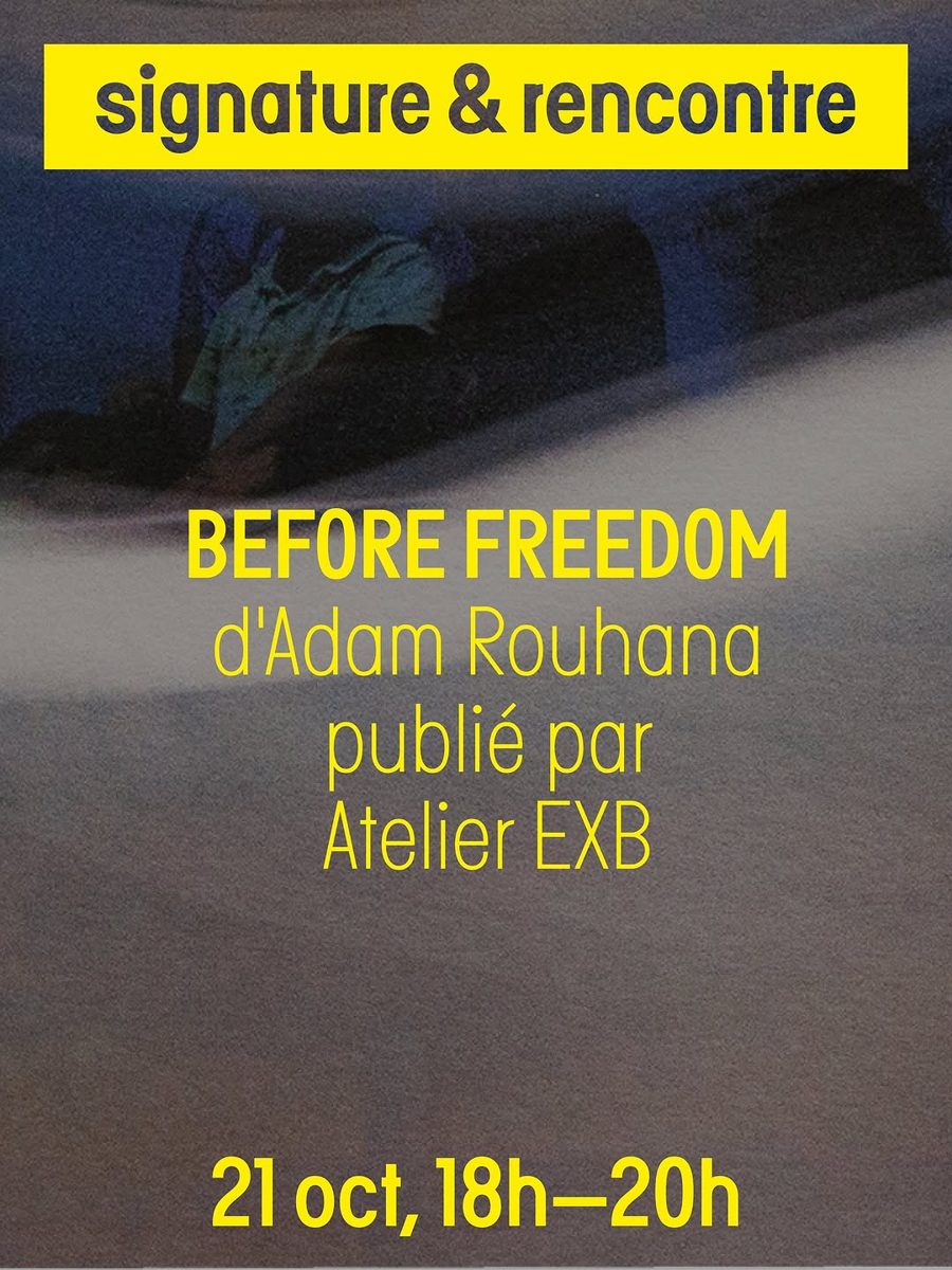 Before Freedom Book Launch at librairie sans titre