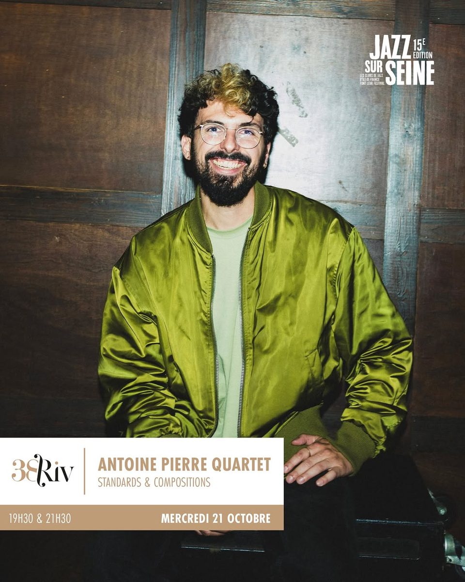 Carte Blanche à Gautier Garrigue — 38Riv Jazz Club, Thursday, 22 October 2026