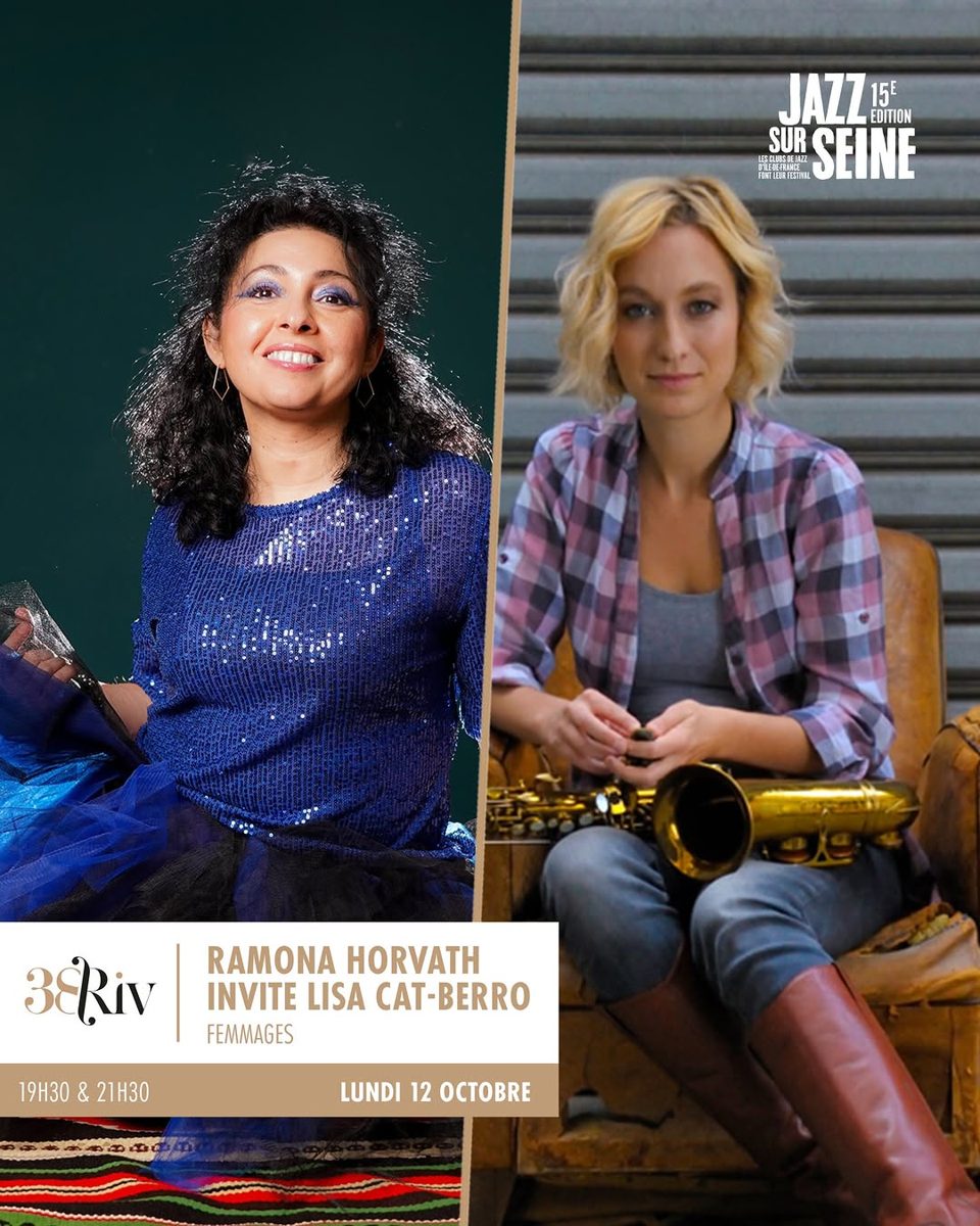 Femmages – Ramona Horvath & Lisa Cat-Berro at 38Riv Jazz Club