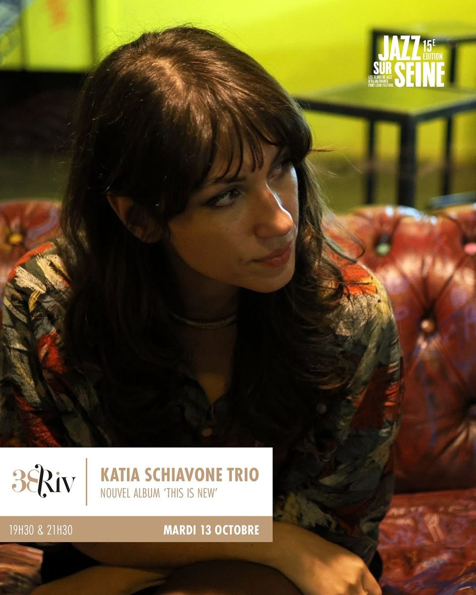 Katia Schiavone trio – This Is New at 38Riv Jazz Club