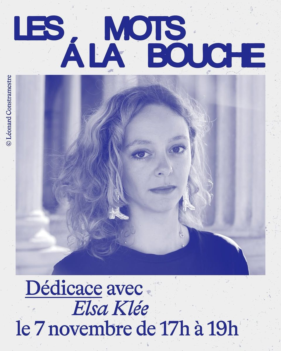 Dédicace avec Elsa Klée at Les Mots à la Bouche