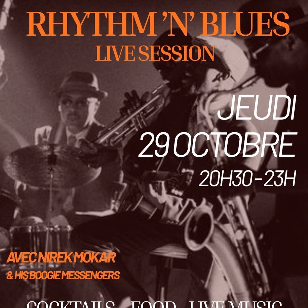 Nirek Mokar & les Boogie Messengers — Le Carlie, Thursday, 29 October 2026
