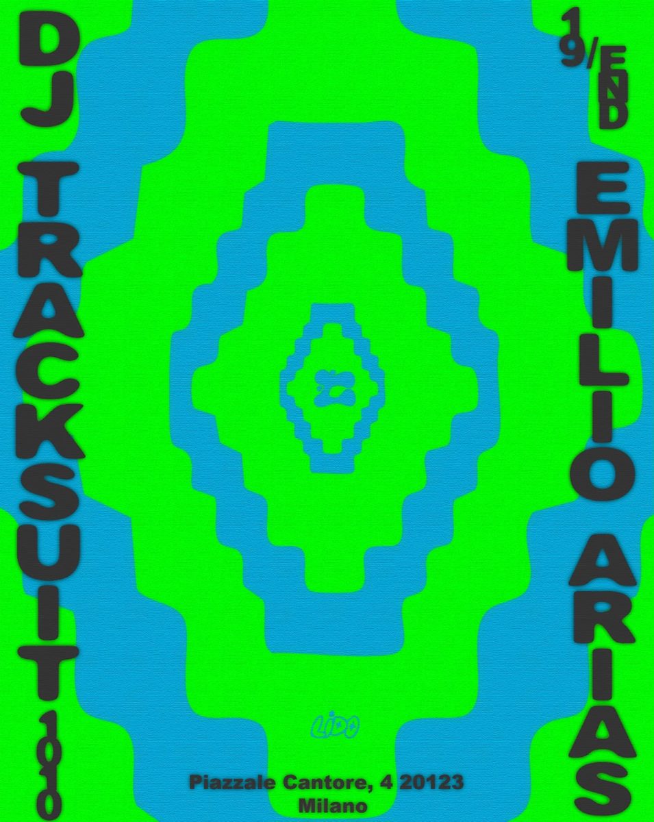 Emilio Arias & DJ Tracksuit88 — Lido Liquor Bar, Saturday, 10 October 2026