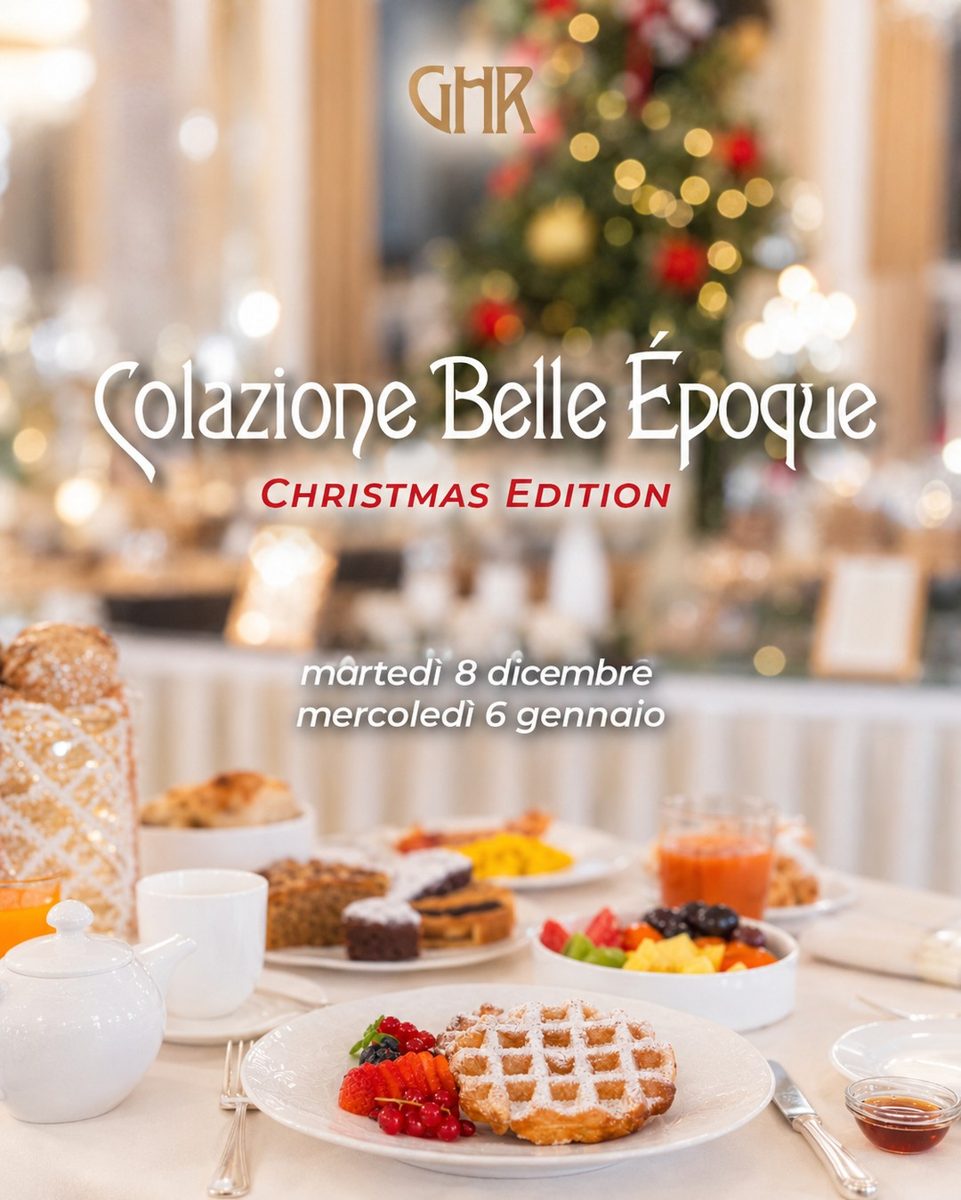 Colazione Belle Époque — Christmas at Grand Hotel Rimini