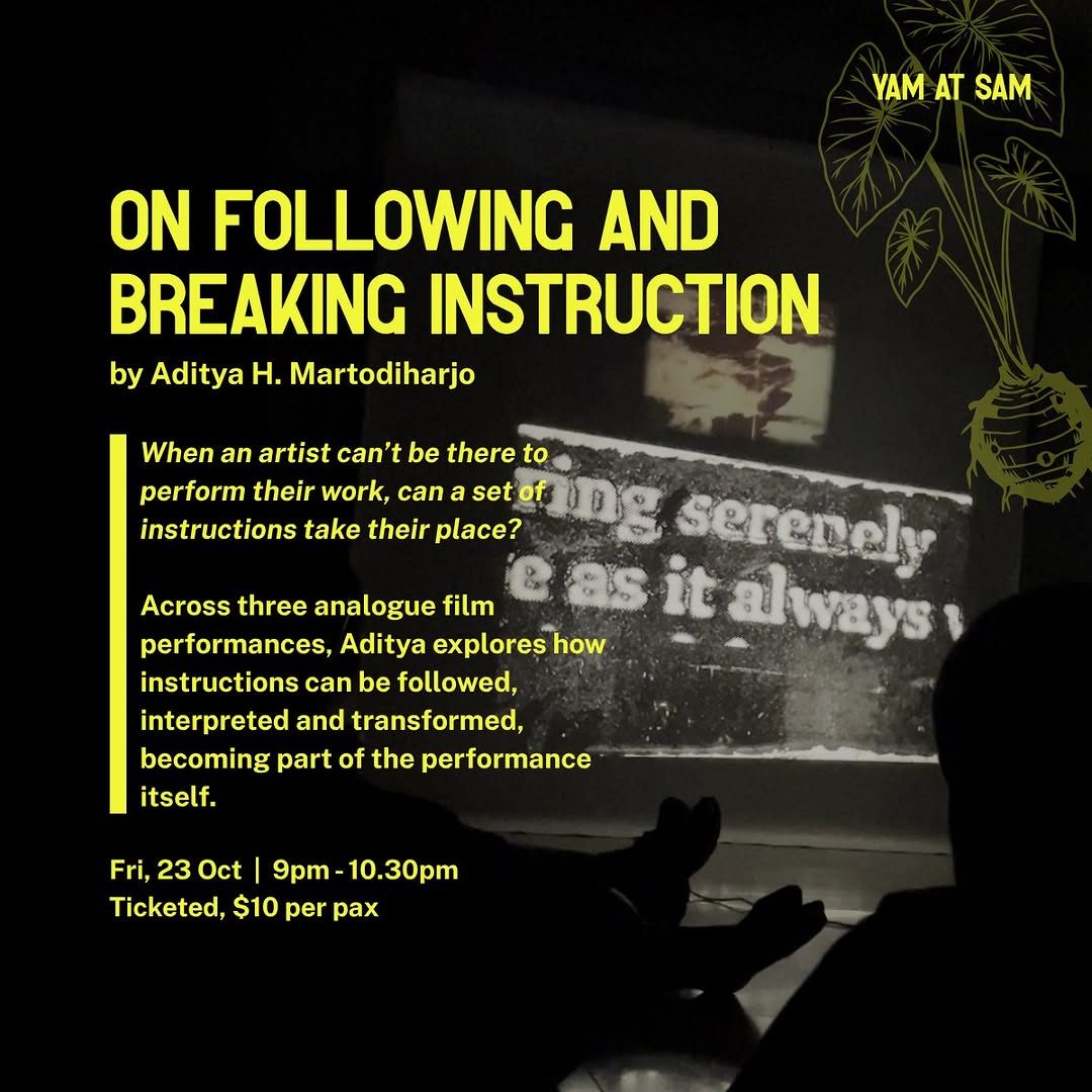 On Following and Breaking Instruction at SAM at Tanjiong Pagar Distripark