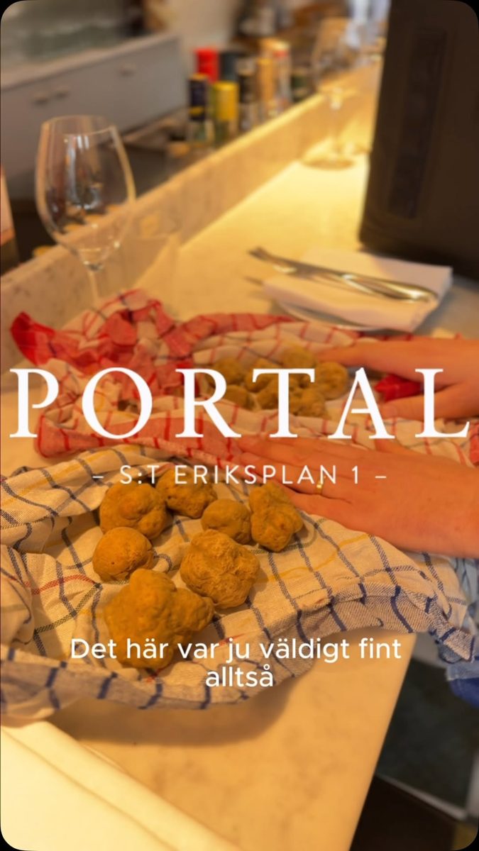 Truffle night with Tryffelkranen at Portal