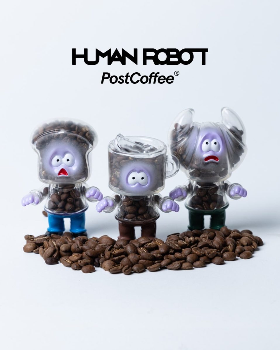 HUMAN ROBOT × PostCoffee Collaboration Figures at PostCoffee Shimokitazawa