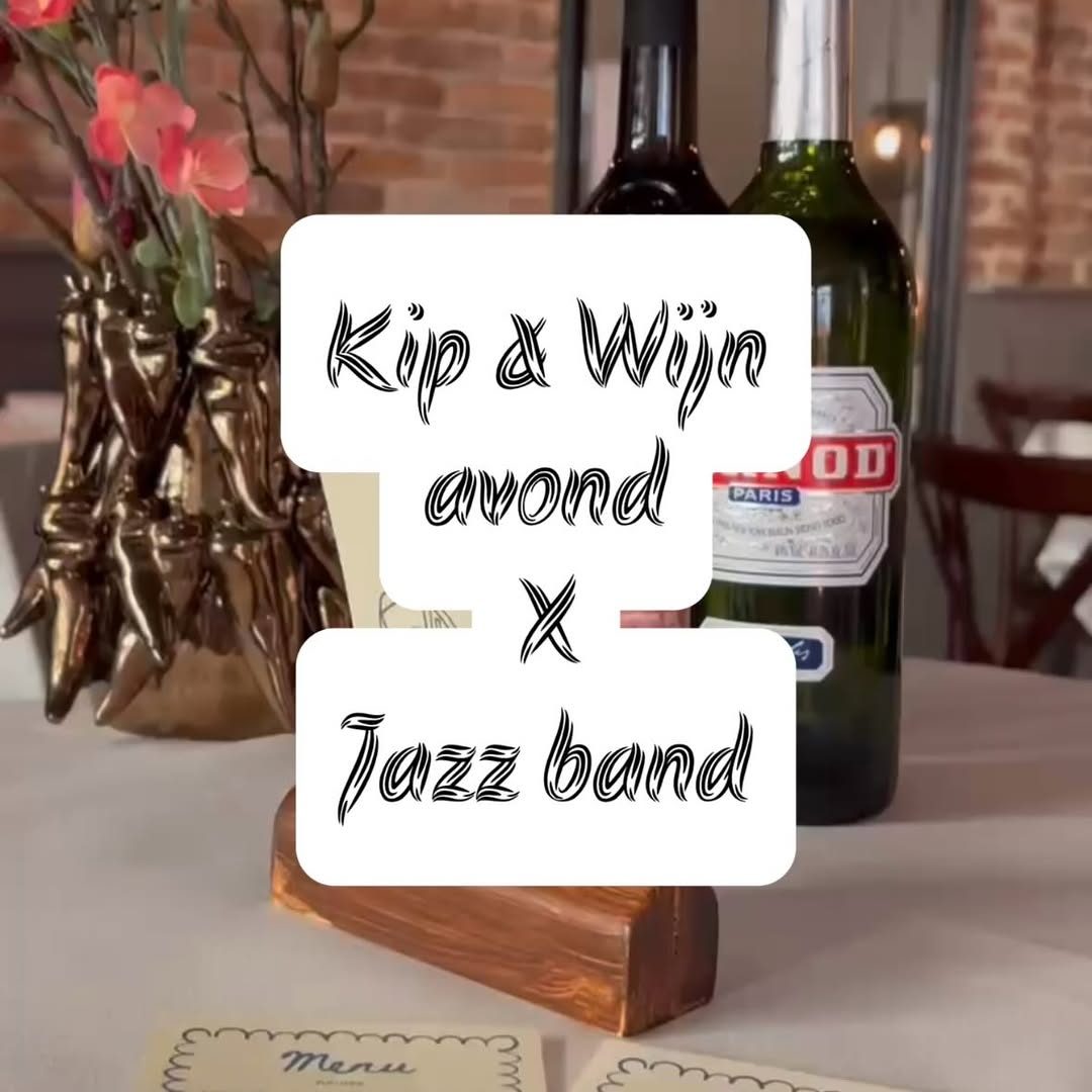 Kip & Wijn avond — Restaurant Jus en Pepper, Friday, 23 October 2026