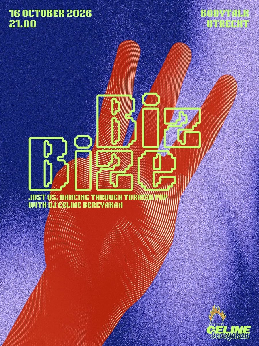 Biz Bize Turkish Pop Night — Body Talk, Friday, 16 October 2026