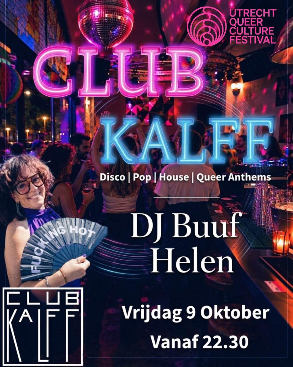 Club Kalff with DJ Buuf Helen at Cafe Kalff
