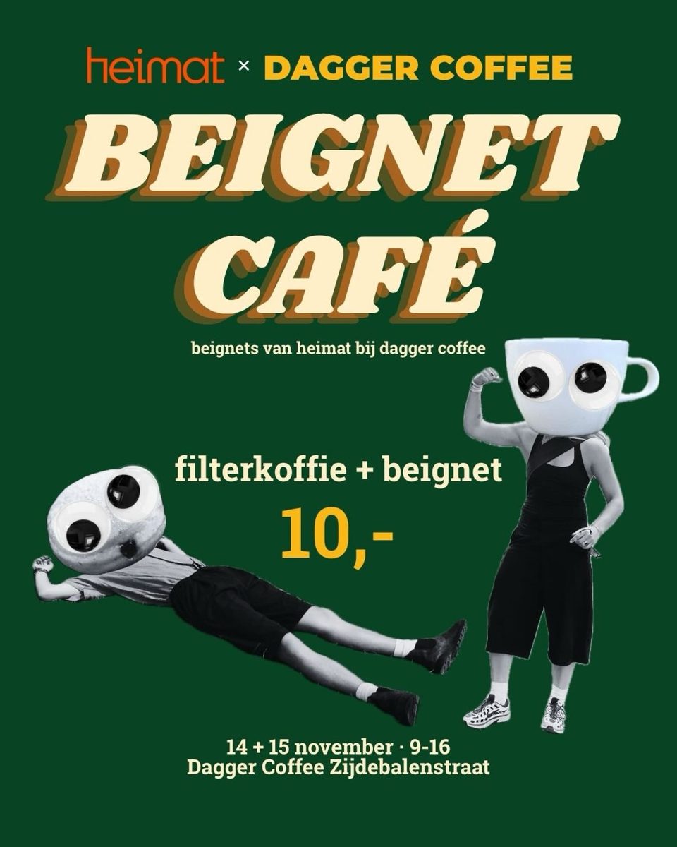 Beignet Day — Dagger Coffee // Zijdebalen, Saturday, 14 November 2026