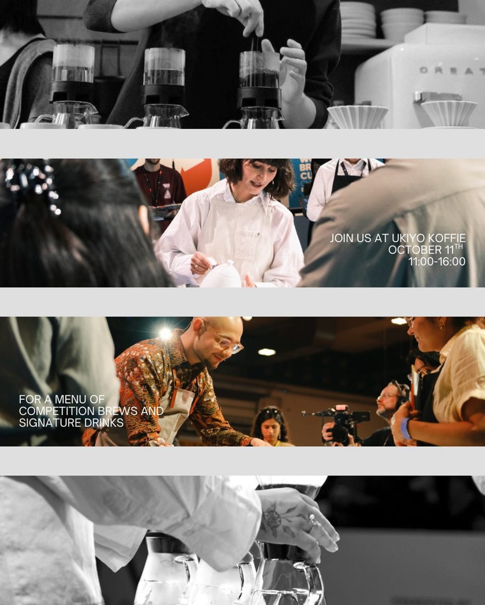 Coffee sharing session at Ukiyo Koffie