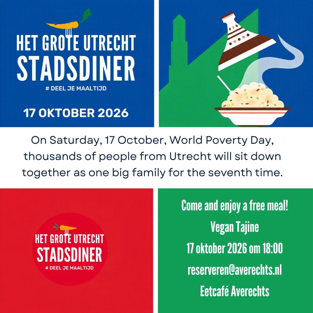 Grote Utrecht Stadsdiner at Café Averechts